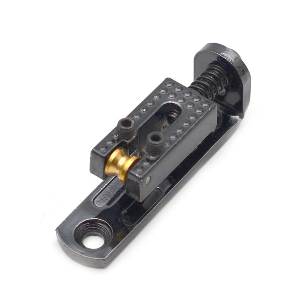 6pcs Single String Roller Saddle Guitar Bridge for cigar box banjo Black