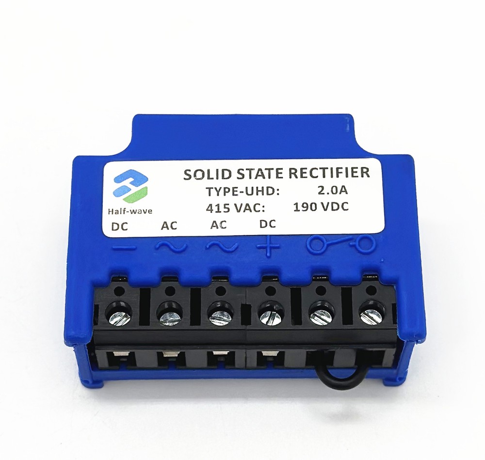 TYPE-UHD 2.0A 415VAC 190VDC SOLID STATE RECTIFIER half wave Brake Module