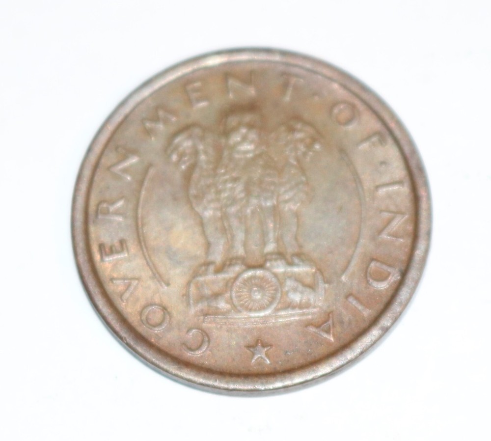 1954 India 1 Pice