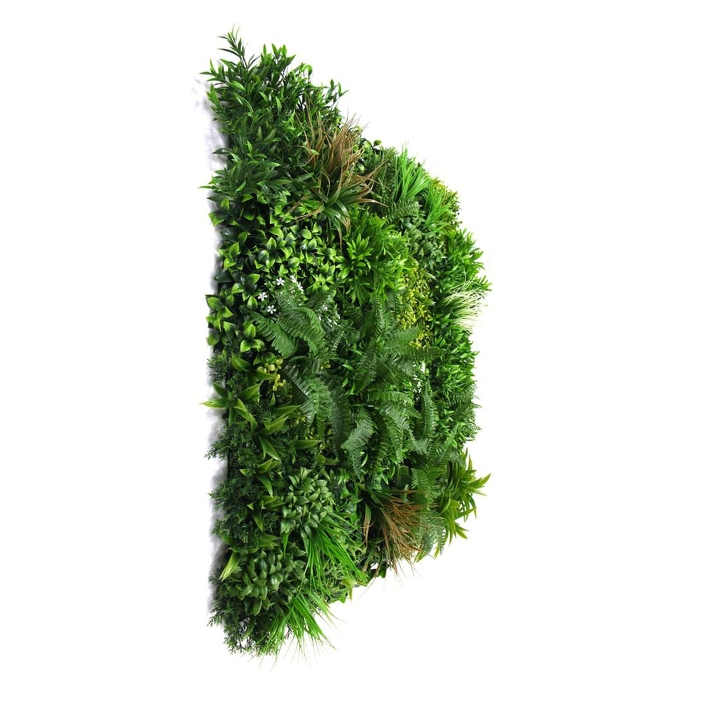 ULAND Artificial Plant Wall Panels, 1pc 40"x40" Greenery Grass Wall Backdrop ...