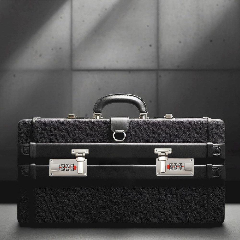 2 Vanity Case Buckle, Luggage Combination Lock, Toolbox Buckle with Combination