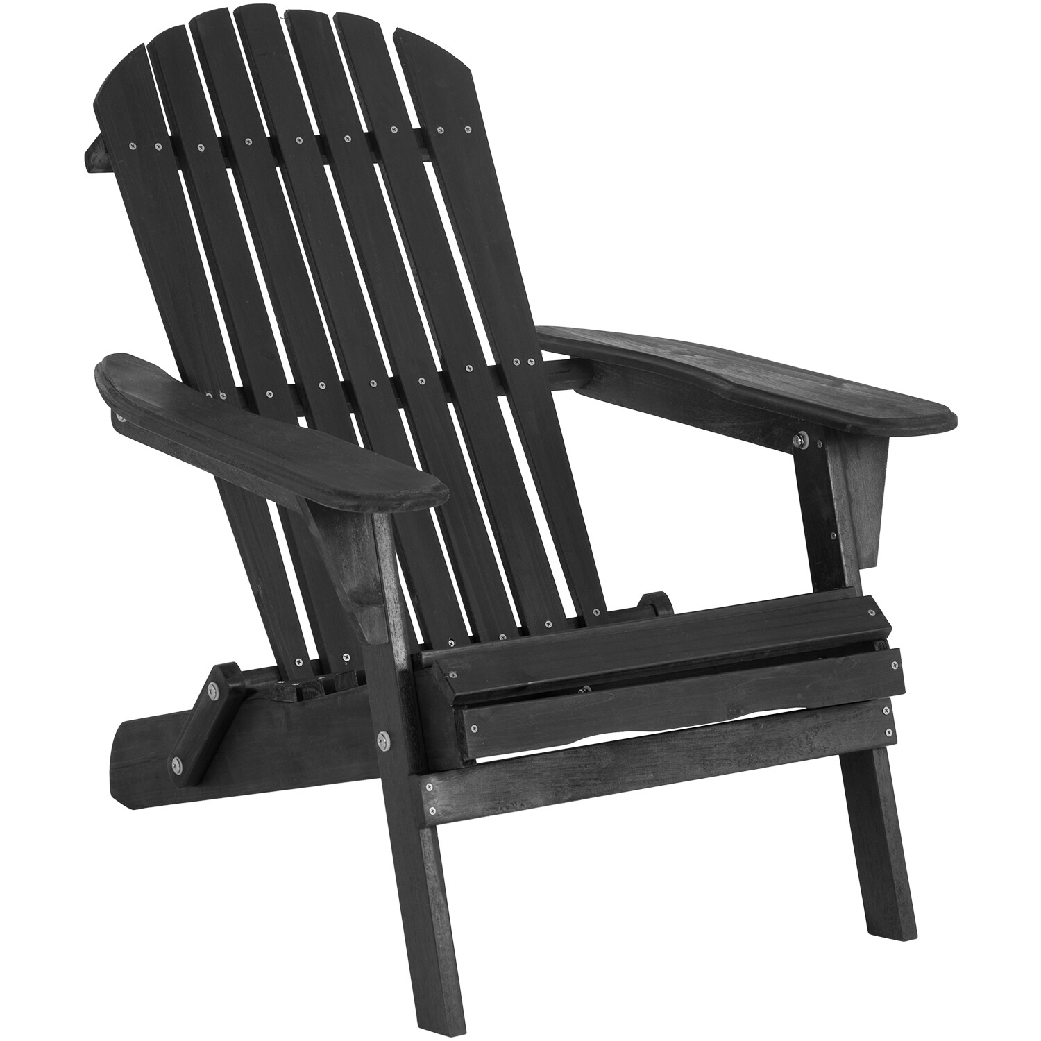 Adirondack Chair All Weather Fire Pit Lounge Chair Easy Assemble Folding Chair