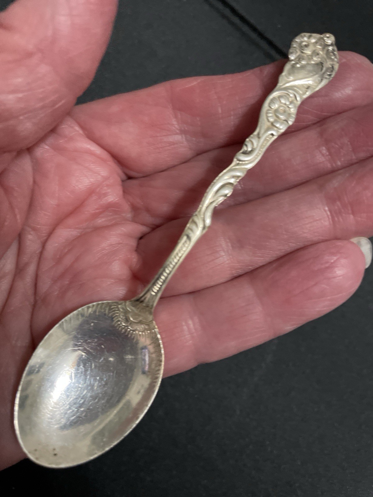 Vintage Nils Johan Silverplated 4" Demitasse / Baby Spoon Sweden ExtraPrnSalp