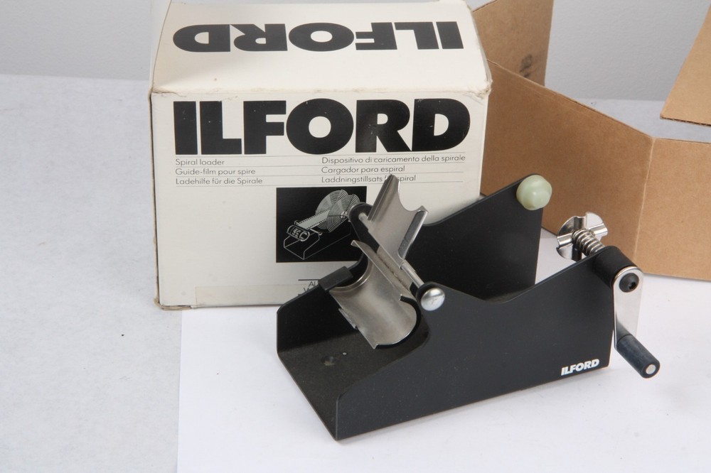 Ilford 35mm Auto Winder Spiral Loader, boxed