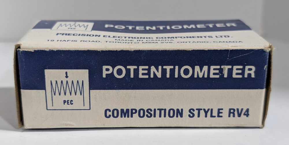 POTENTIOMETER - KU5021 - 5K OHM - PRECISION ELECTRONIC COMPONENTS LTD