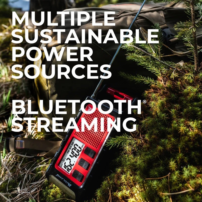 Midland ER310 PRO Portable Emergency Weather Alert Radio