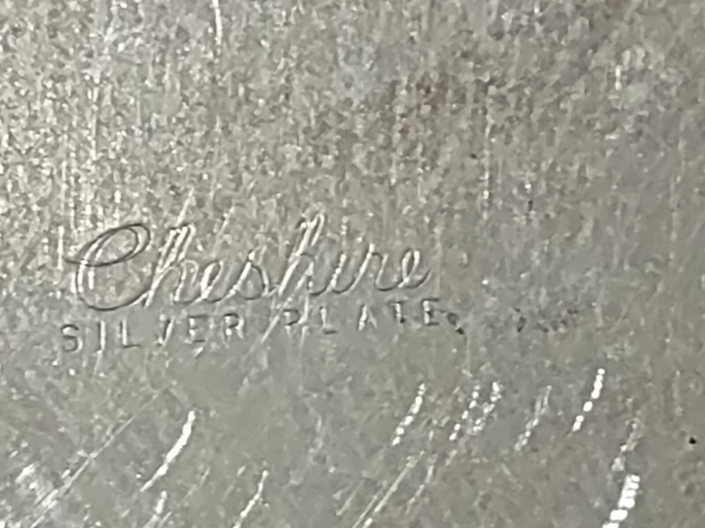 Cheshire Silver Plate Covered Vegetable Dish
