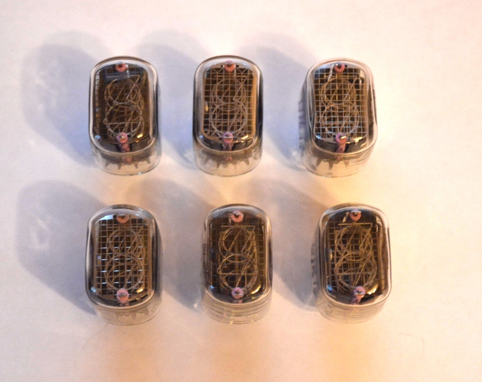 IN-12 6PCS NEW NIXIE TUBES NOS For Clock Kit IN12 IN-12A IN-12B IN12A