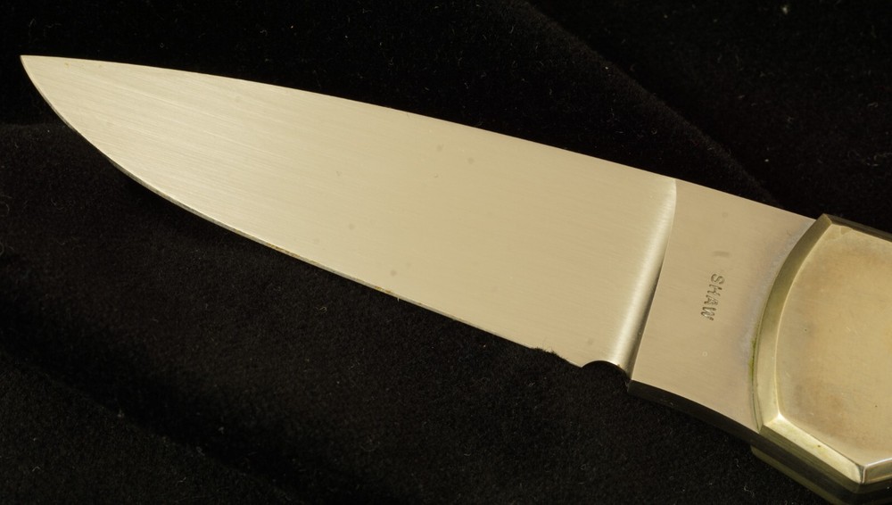 David SHAW custom knife fixed blade