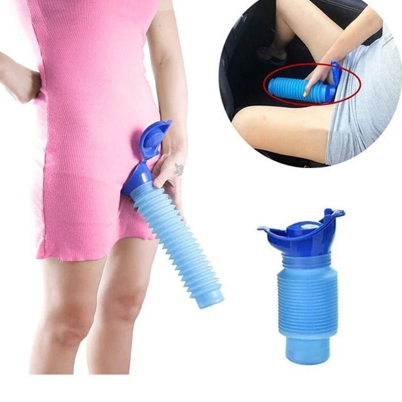 Male Female Portable Urinal Travel Camping Car Toilet Pee Bottle Emergency Kit