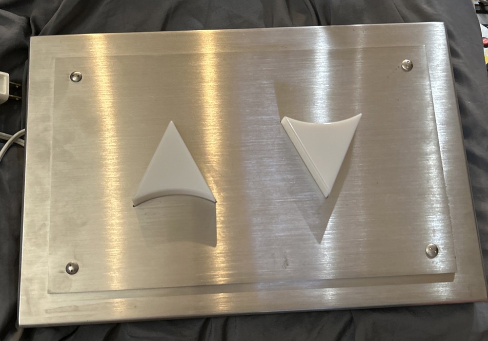Elevator Up Down Light Display 15 X 10in Tested Works