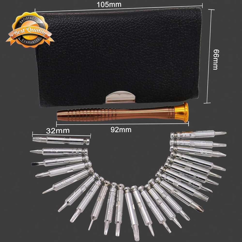 Precision Screwdriver Set 25 in 1 Repair Tool Kit for Electronics