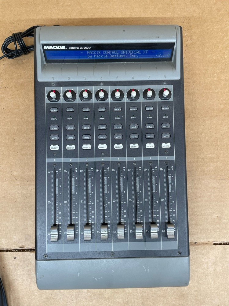 Mackie Control Universal Extender - MCU XT PARTIALLY TESTED - READ DESCRIPTION