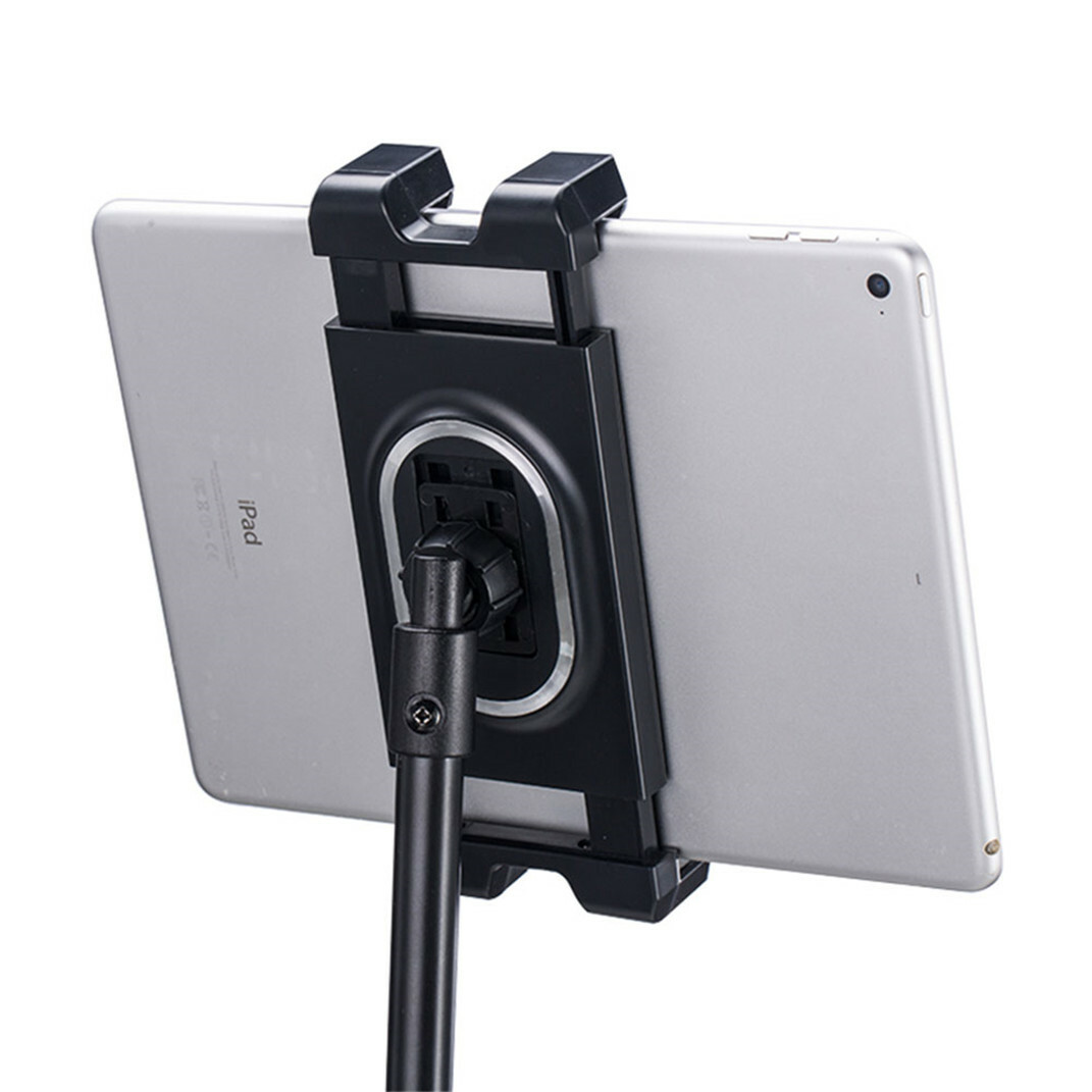 Foldable Height Adjustable Floor Tablet Tripod Stand Mount for iPad Cellphone