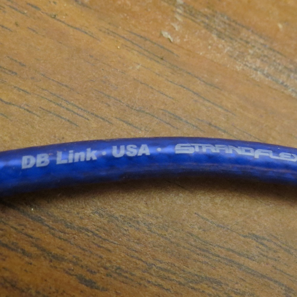 + Db Link Strandflex(tm) Blue Speaker Wire