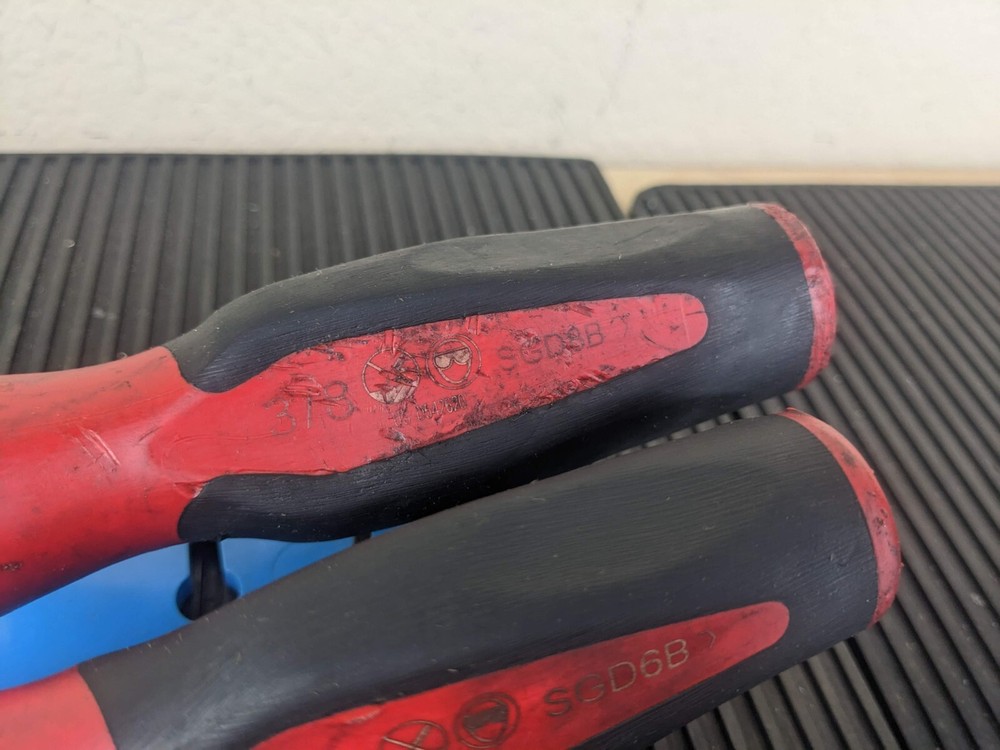 #az234 Snap on Instinct Soft Grip Combination Screwdriver Set SGD
