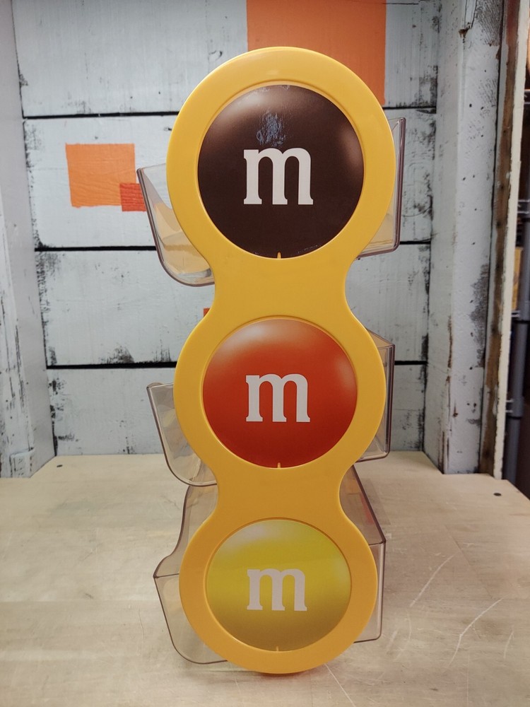 Vintage 3 Tiered Plastic Mars Candy Display NOS