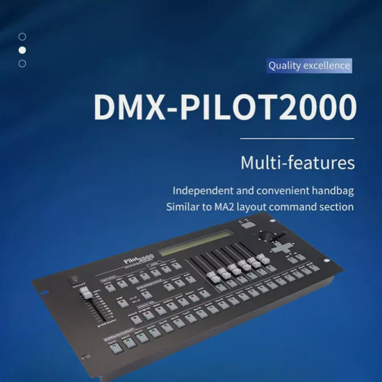 High Quality Pilot2000 DMX Controller Stage Effect Lighting Consoles DMX Console