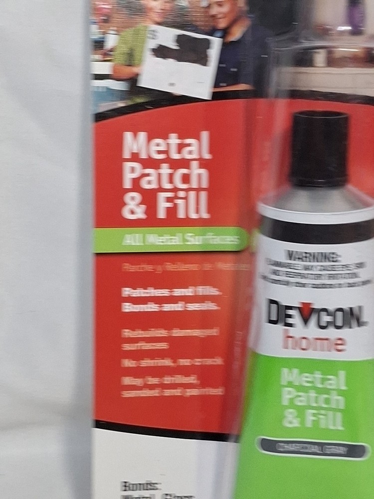 Devcon High Strength Gray Metal Patch & Fill 3 oz, All Purpose Adhesive