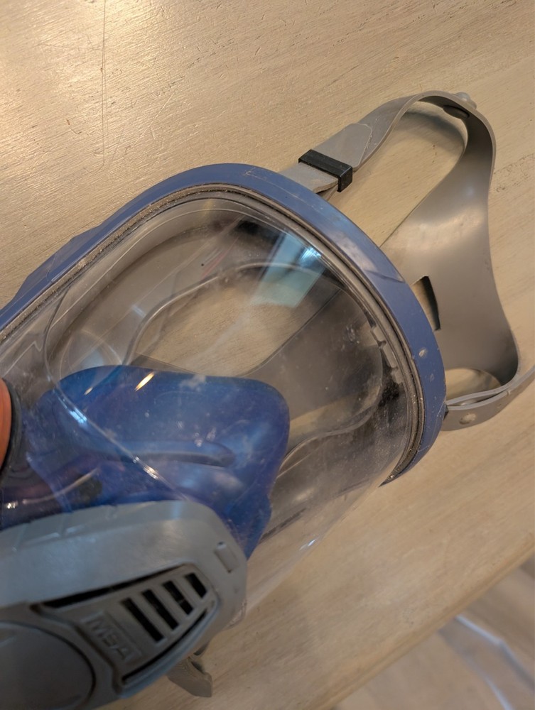 MSA full face respirator
