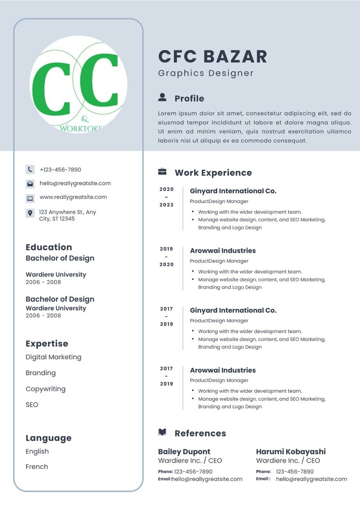 Modern Resume Template Bundle | 11 Editable Canva/PDF/PPTX Templates | CV