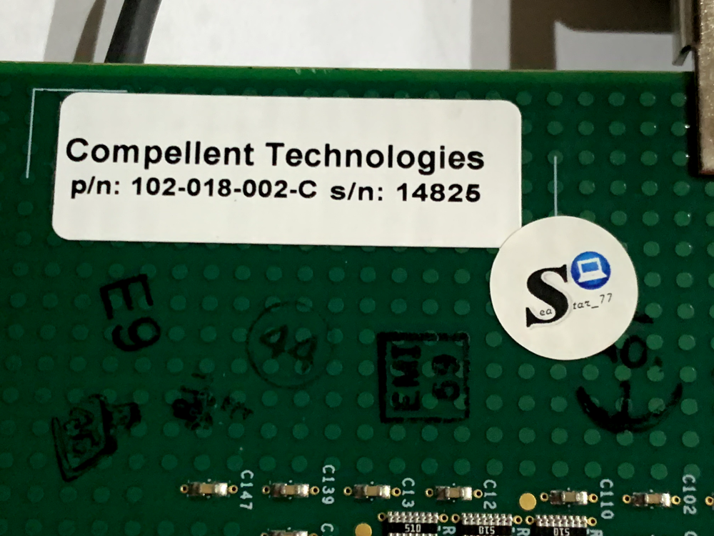 New-102-018-002-C Dell Compellent PCI-E Raid Server Controller Card 512MB w/bat