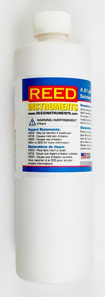 REED Instruments R1404 4.01 pH Calibration Buffer Solution Set of 2