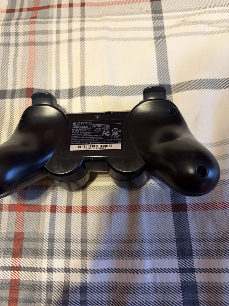 PlayStation 3 PS3 Six-Axis Controller Black, Tested And Working