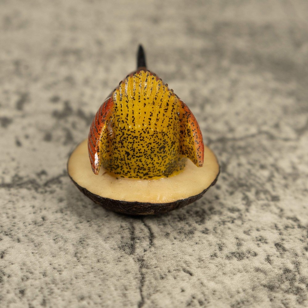 Seed Eater Bird Tagua Carving