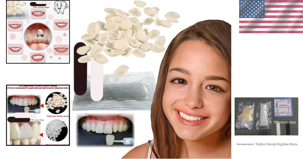 Instant Tooth Repair Solution: Moldable Granules for Missing Teeth Confidence