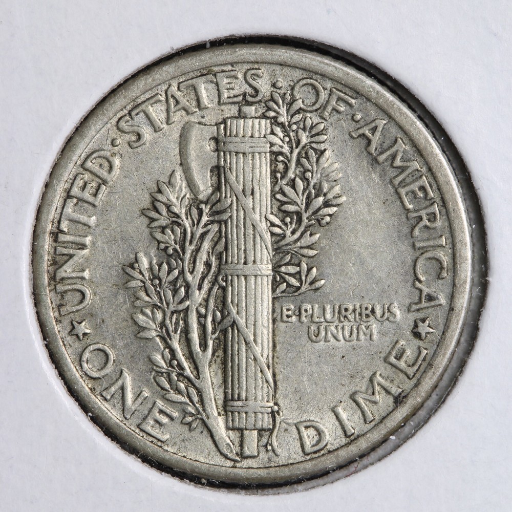 1919 Mercury Silver Dime CHOICE AU/UNC E258 ACF