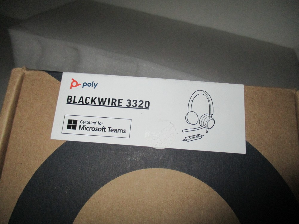 Poly Blackwire 3320 Stereo Headset /w Mic USB/USB-C 8X220AA