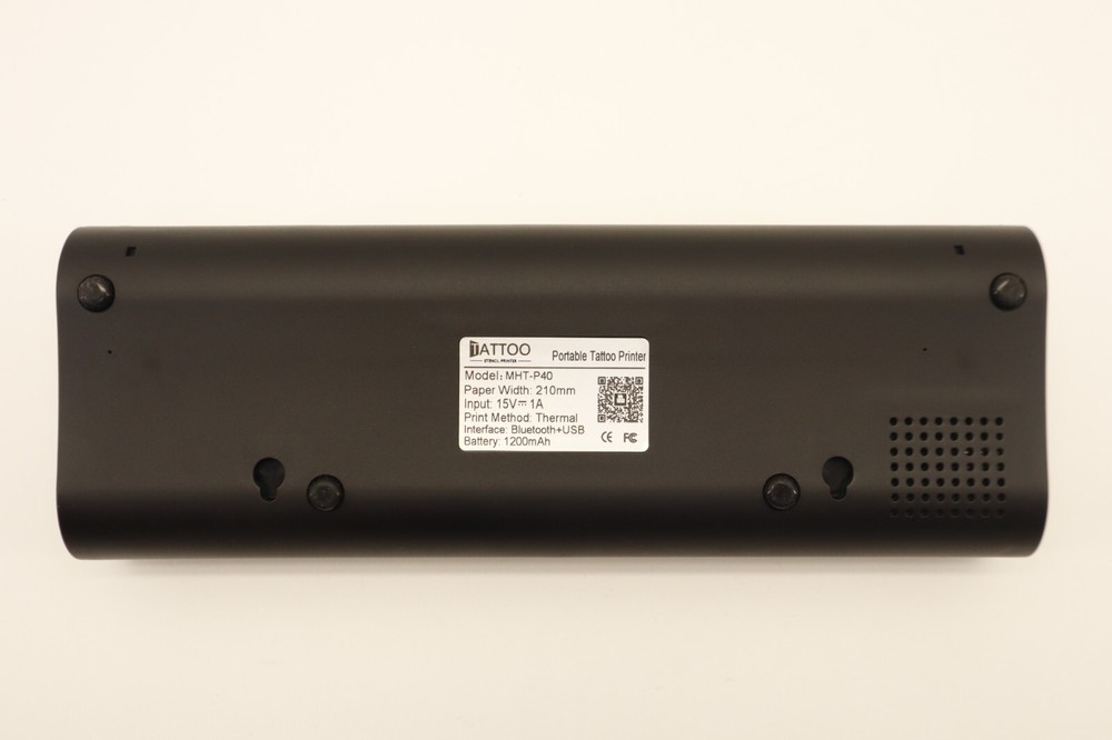 Portable Tattoo Printer Stencil Wireless Bluetooth MHT-P40