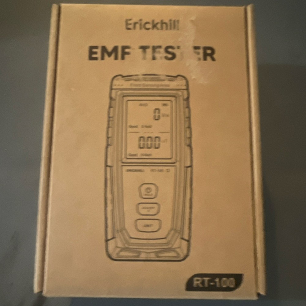 Erickhill EMF Meter RT-100 Electromagnetic Field Tester