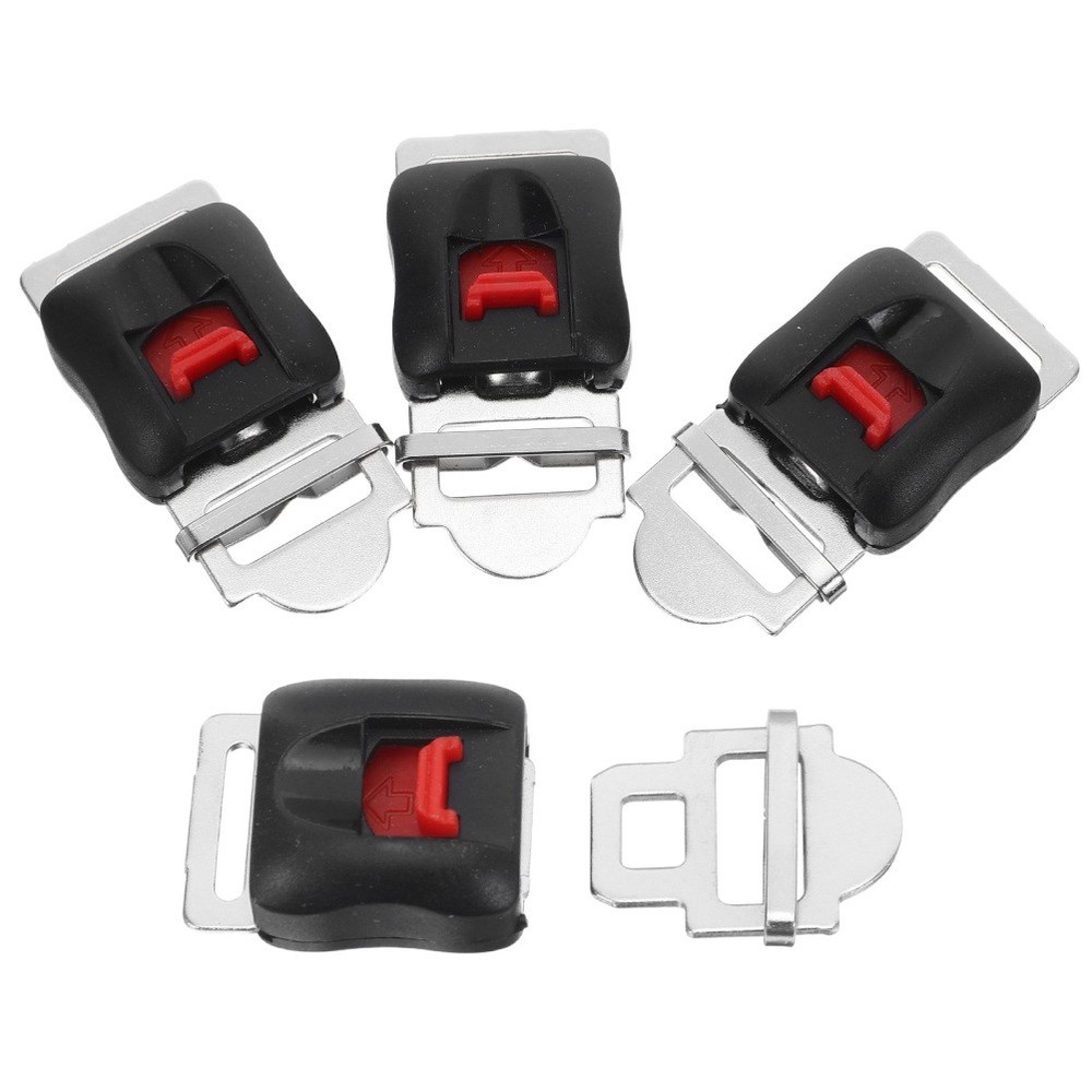 4 Pcs Universal Motorcycle Chin Strap Quick Release Buckle Replacement