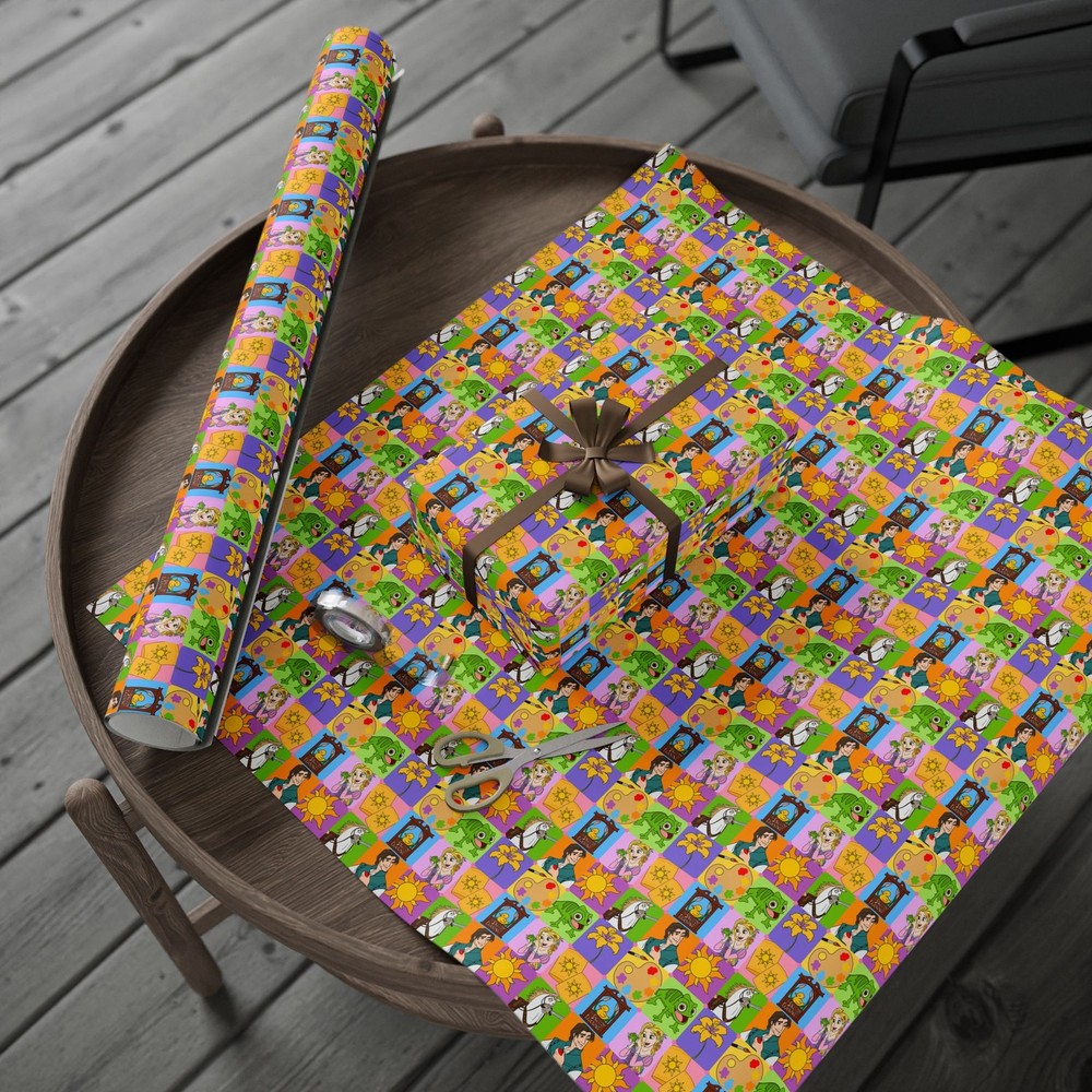 Tangled Gift Wrapping Papers 1pc Roll