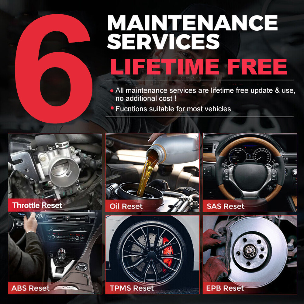 ThinkCar Bluetooth OBD2 All System Bidirectional Diagnostic Tool ABS EPB Reset