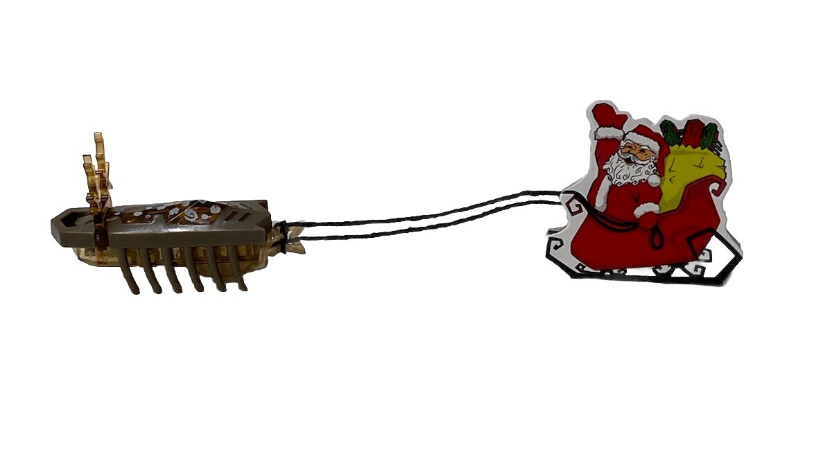 HexBug Holiday Nano Pull Santa's Sleigh Special Edition 2013 Christmas SEALED