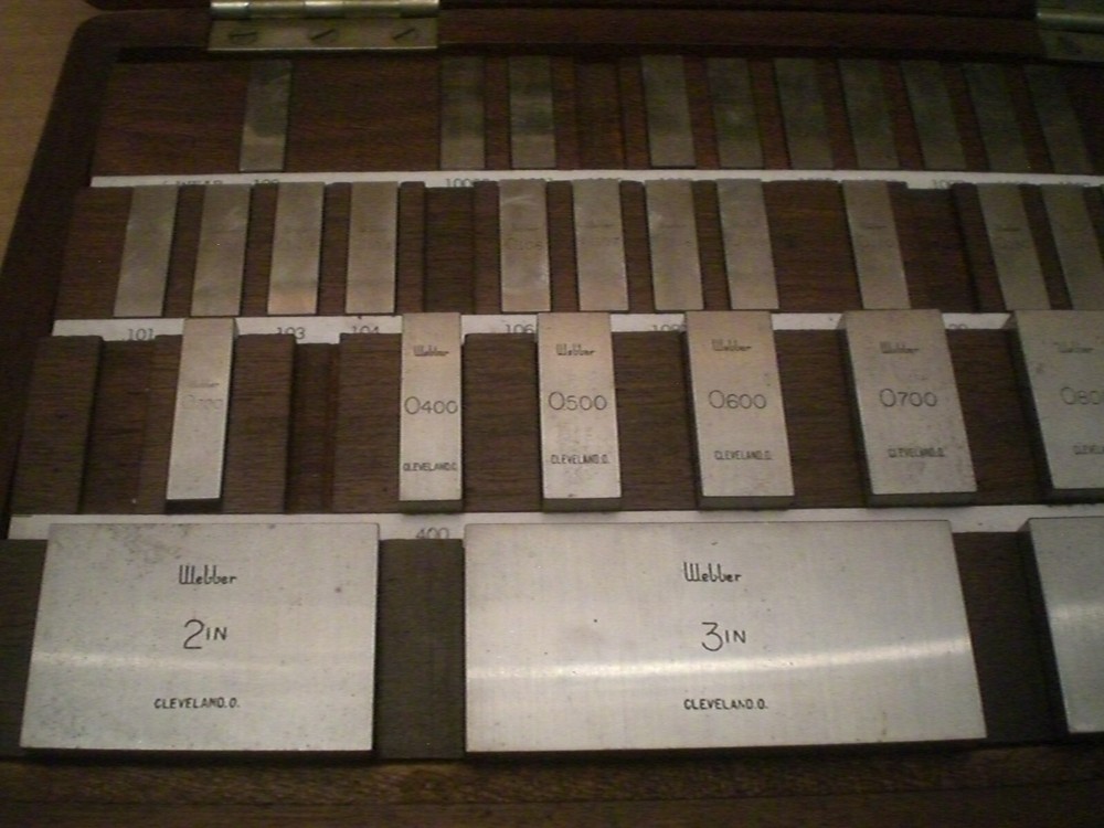 Weber Precision Gage Block Set