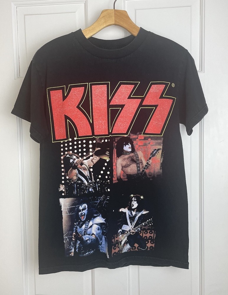 KISS ALIVE 35 Tour 2009 Vintage 2-Sided Black T-Shirt Alstyle Size Small