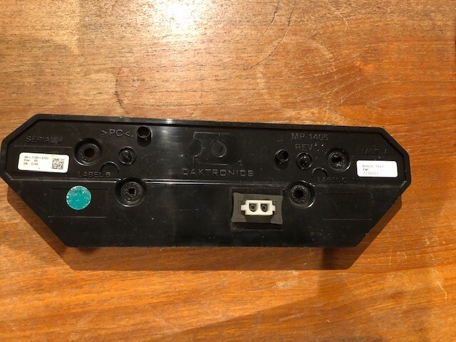 Daktronics LED red Digit Segments - OA 1192 5151