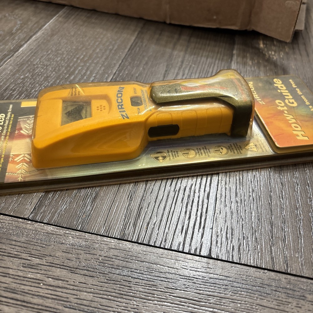 Zircon Studsensor Pro SL-AC Deep Scanning Stud Finder W/ Wire Warning Detection