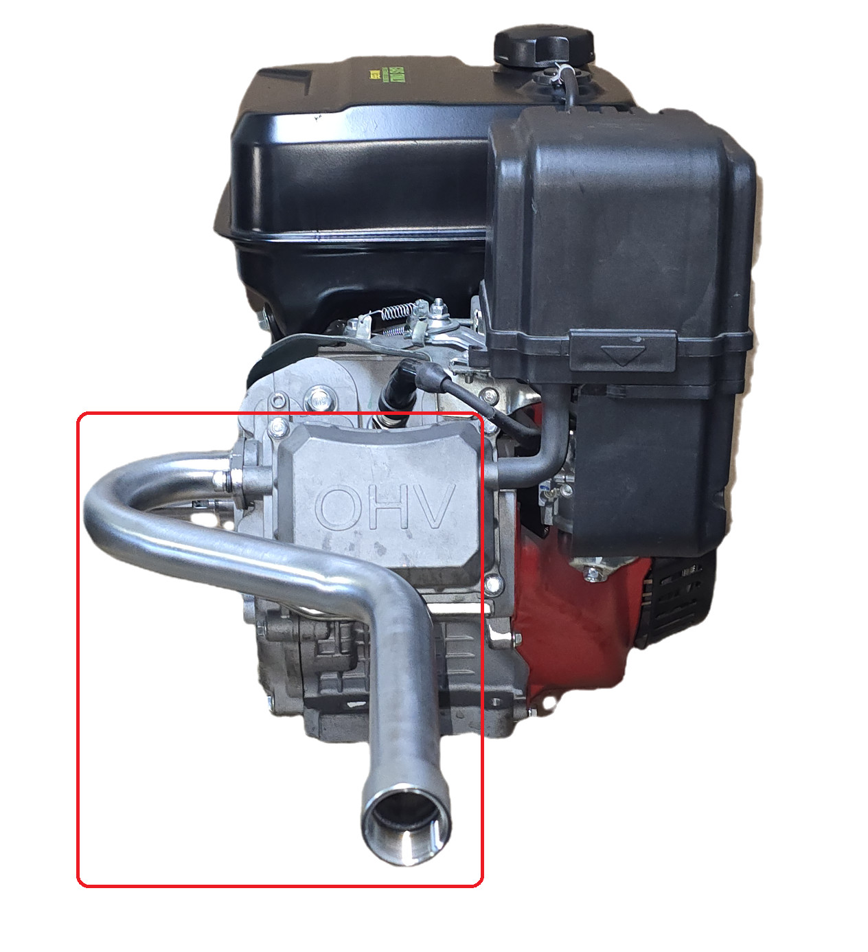 Heavy Duty Center Mount Exhaust | 1" NPT | Predator MAX 459cc | Made in USA