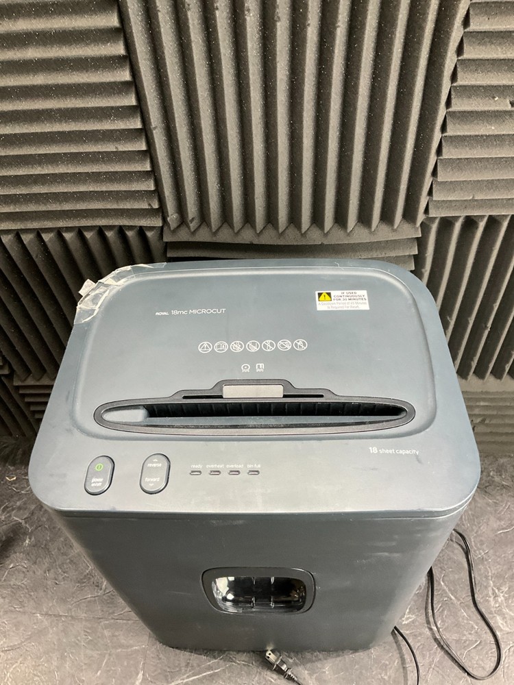 Royal Microcut Shredder Pro Series 18MC-REF ✨❤️✨ USED - FUNCTIONAL!