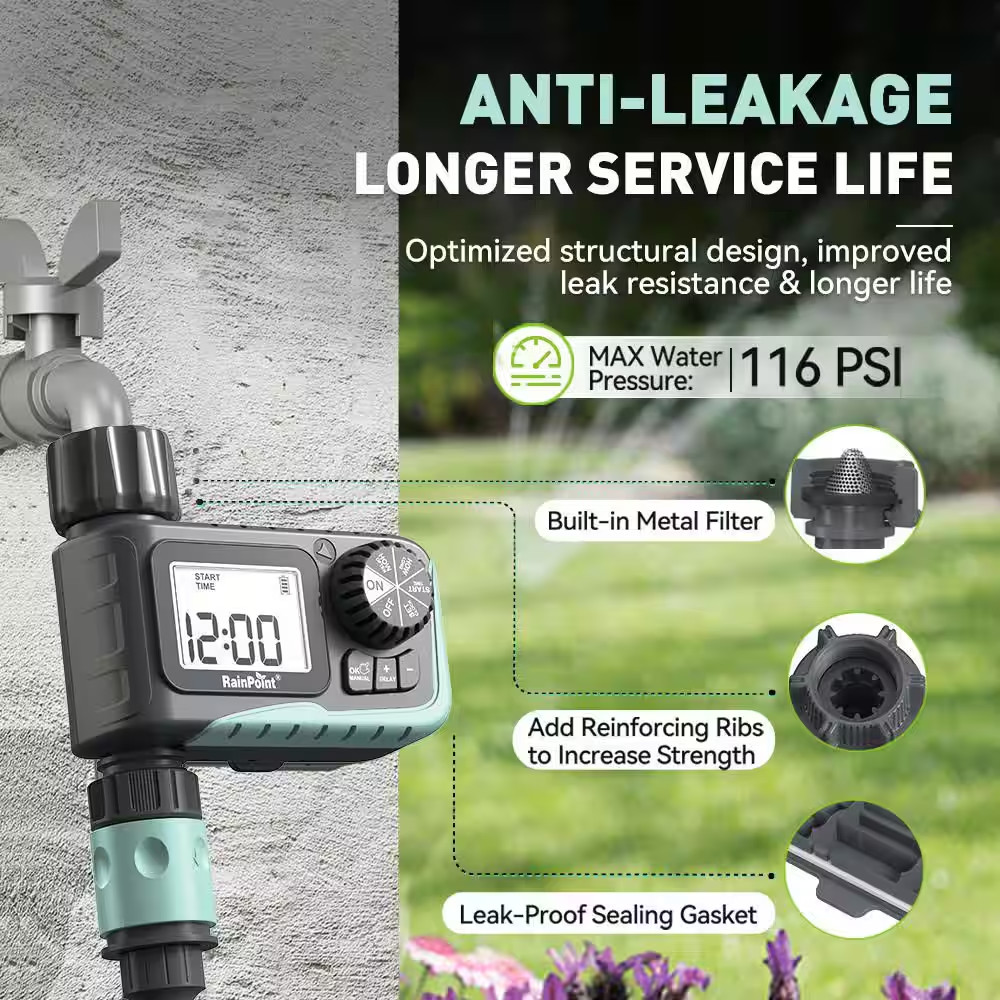 1-Zone Digital Hose Timer