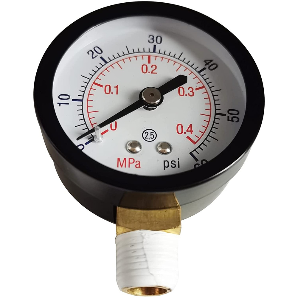 Pressure Gauge 0-60 PSI Replacement for Select Sand & D.E. Pool Filter ECX270861