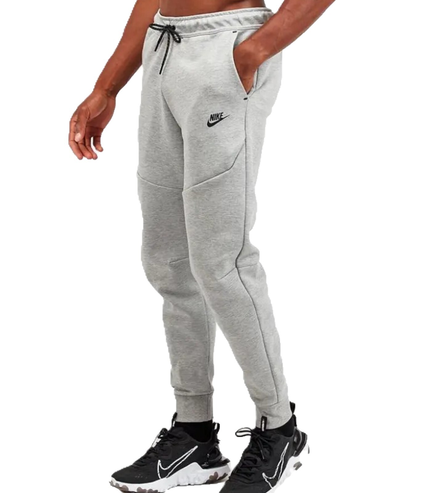 *NWT - NIKE Sportswear Mens Tech Fleece Tapered Jogger Pants - GREY - CU4495-063