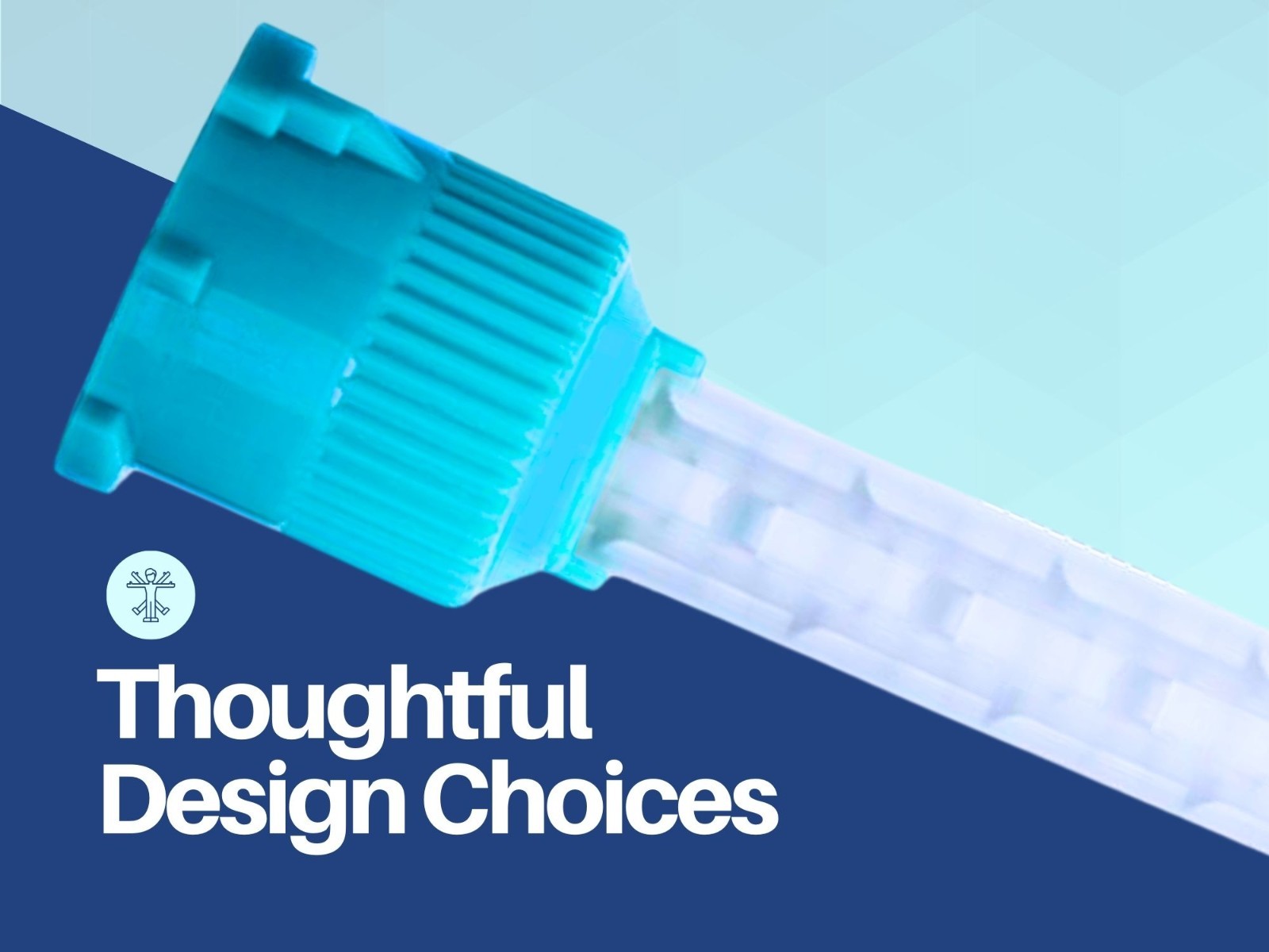 Dental Mixing Tips 1:1 Ratio 6.8cm Crown & Bridge Impression, 50-Pack Green