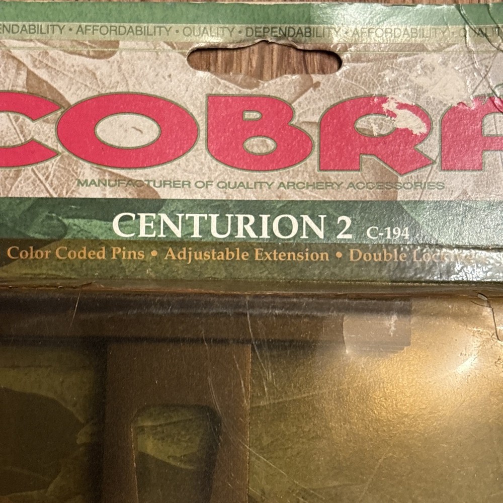 Cobra Centurion 2 C-194 Bow Sight Ambidextrous NOS