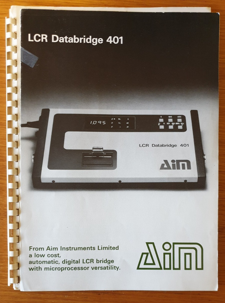 LCR Databridge 401 AIM CAMBRIDGE (Working)